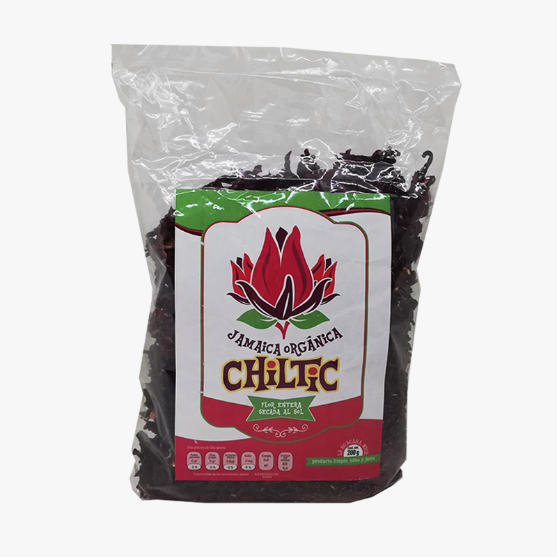 [7503014949011] Flor de jamaica deshidratada 200 g (Chiltic)