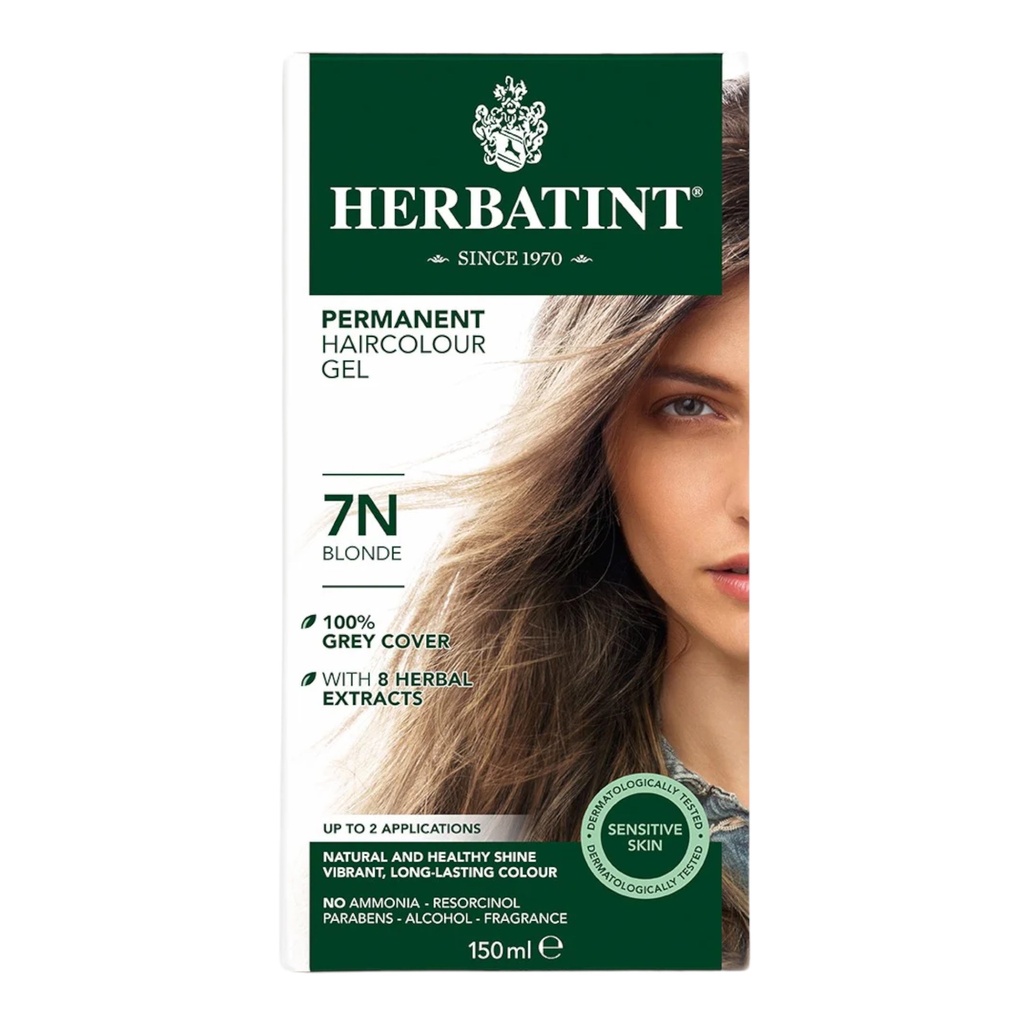 Tinte herbal rubio 7n 135ml (Herbatint)