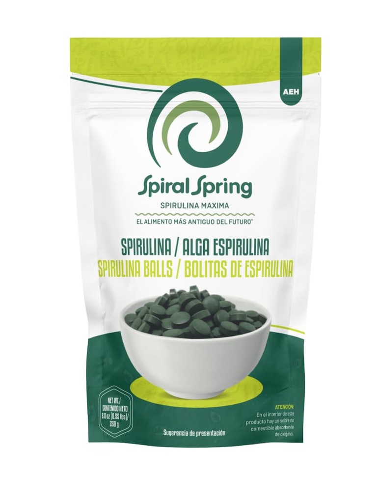 Espirulina 500pz 250g (Spiral Spring)