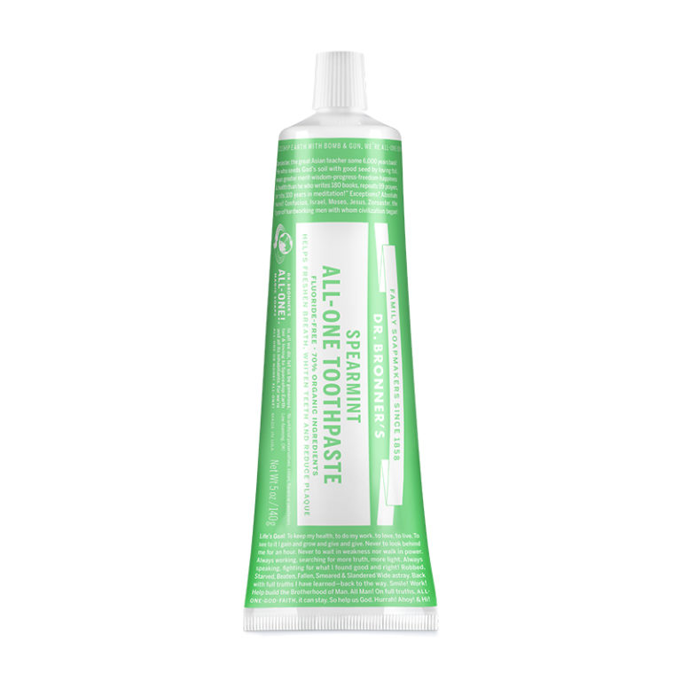 [018787500828] Pasta Dental Hierbabuena 140G (Dr Bronners)