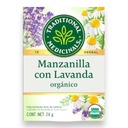 Te Manzanilla con Lavanda Org 24G (Traditional Medicinals)
