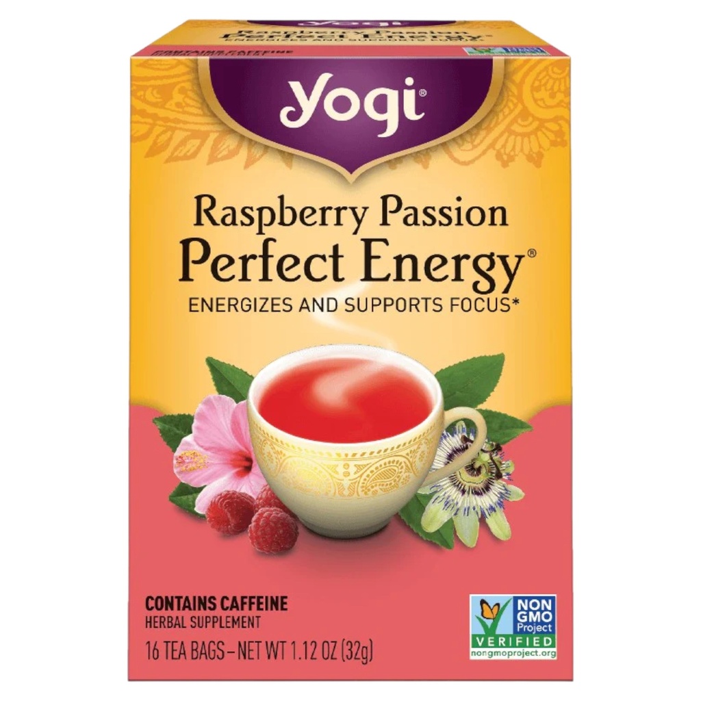 Te Raspberry Passion Perfect Energy (Yogi)