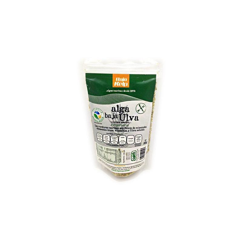 Alga Ulva Hojuelas 50g (Baja Kelp)