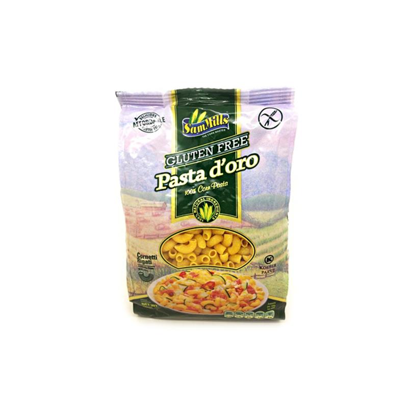 Pasta Codo Rallado de Maíz Sin Gluten 250g Sam Mills
