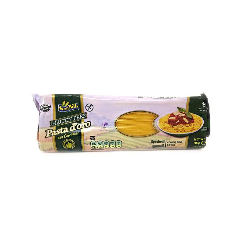 Pasta Spaghetti de Maíz Sin Gluten 500g Sam Mills
