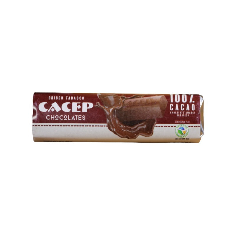 [674896002075] Barra de Chocolate 100% Cacao 20g (Cacep)