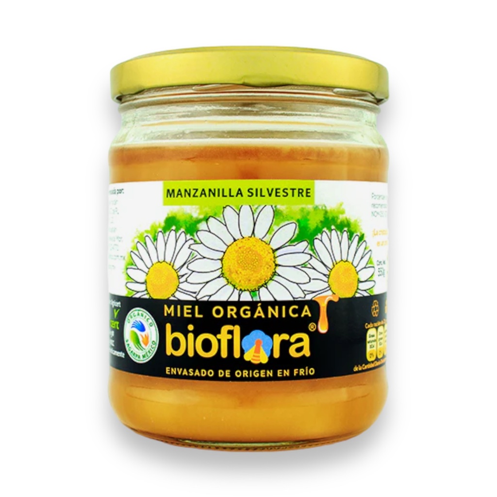 [7503010145080] Miel mantequilla de manzanilla silvestre 550gr org (Bioflora)