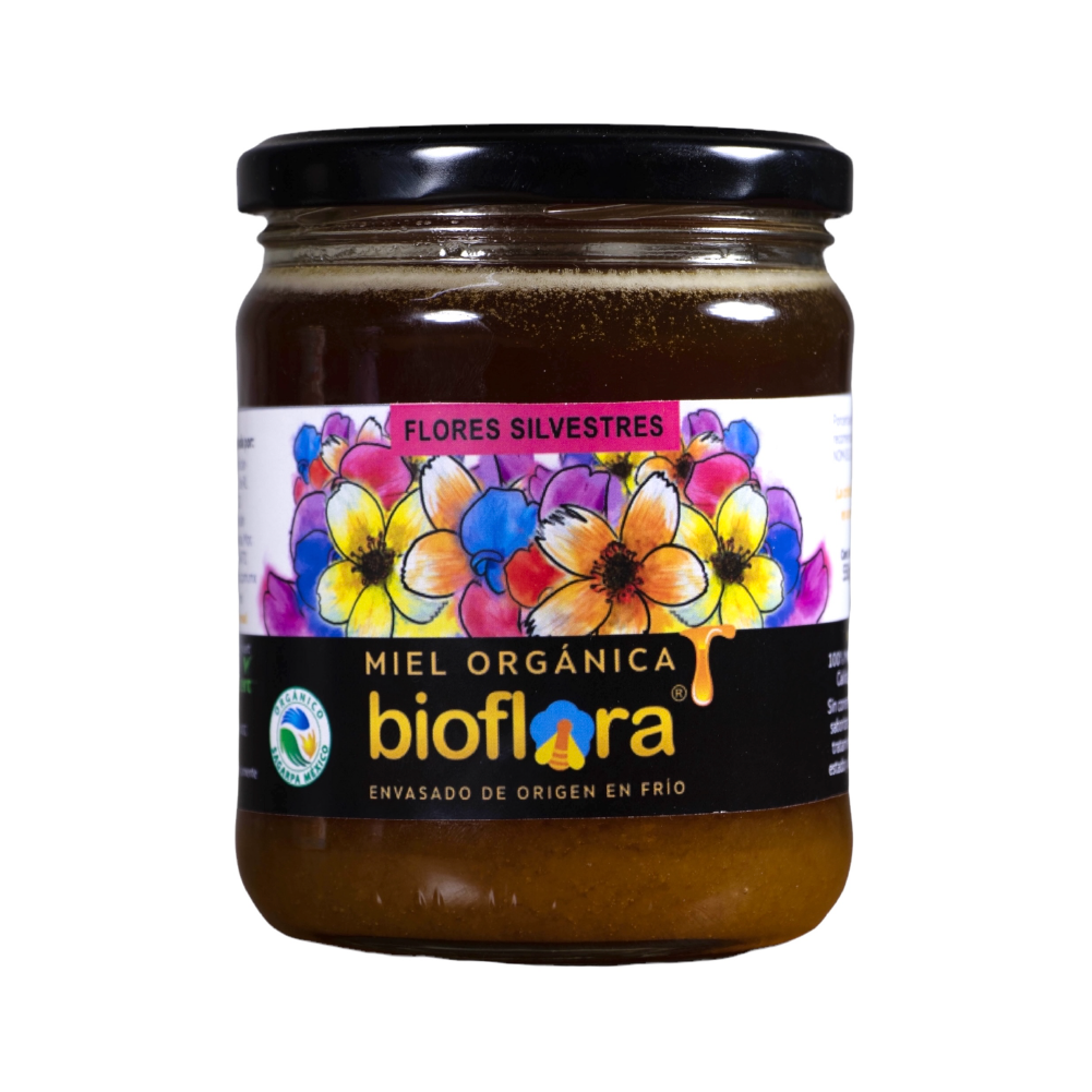 Miel Flores Silvestres Semi‑Líquida 550 g Bioflora