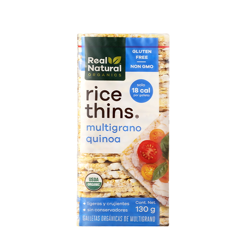 Tortitas Multigrano Quinoa Org (Real Natural)