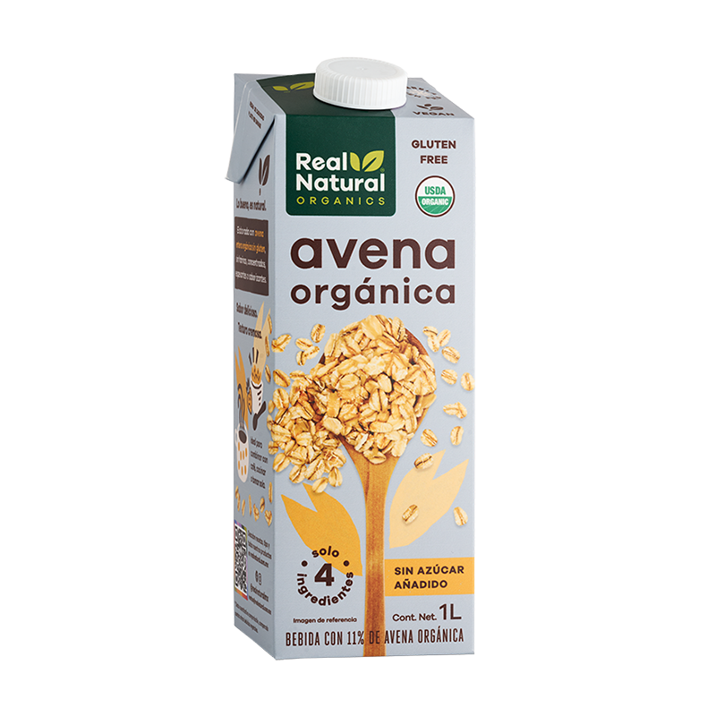 Bebida de Avena Org 1 L (Real Natural)