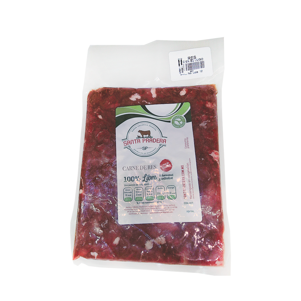 [7] Carne de Res en su Jugo 500g (Santa Pradera)