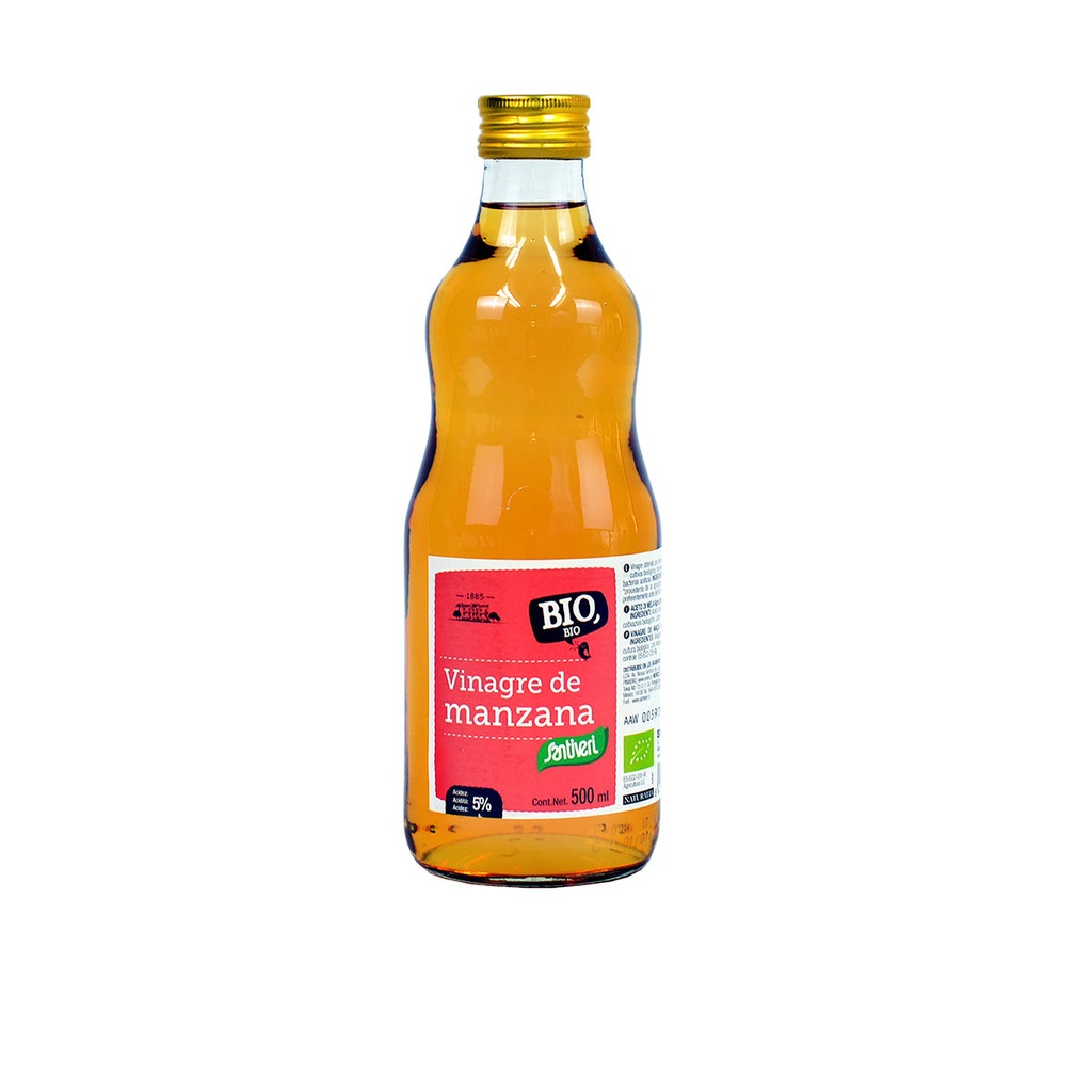 [841217001529] Vinagre de manzana 500ml (Santiveri)