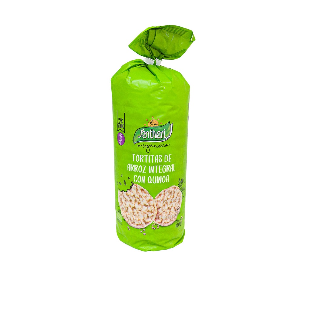 Tortitas de Arroz Integral con Quinoa 130G (Santiveri)