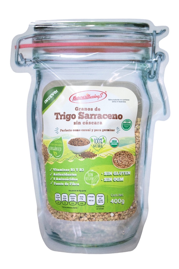 Trigo Sarraceno orgánico 500g (Natures Blessings)