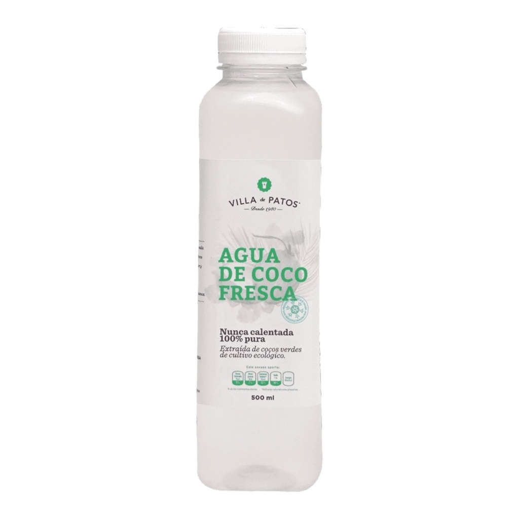 Agua de coco 500 ml (Villa de Patos)