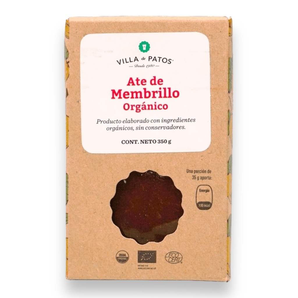 Ate de Membrillo 350 g Villa de Patos