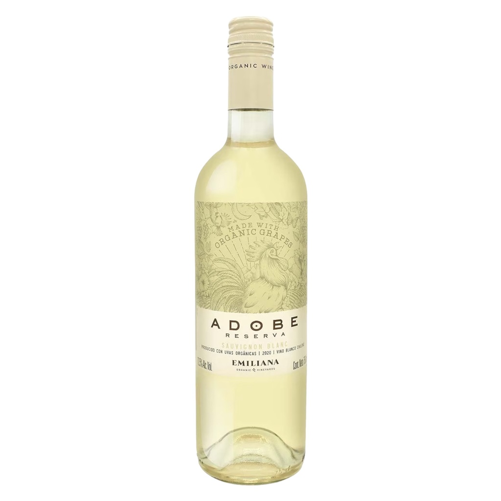 Vino Blanco Sauvignon 750 ml (Adobe)