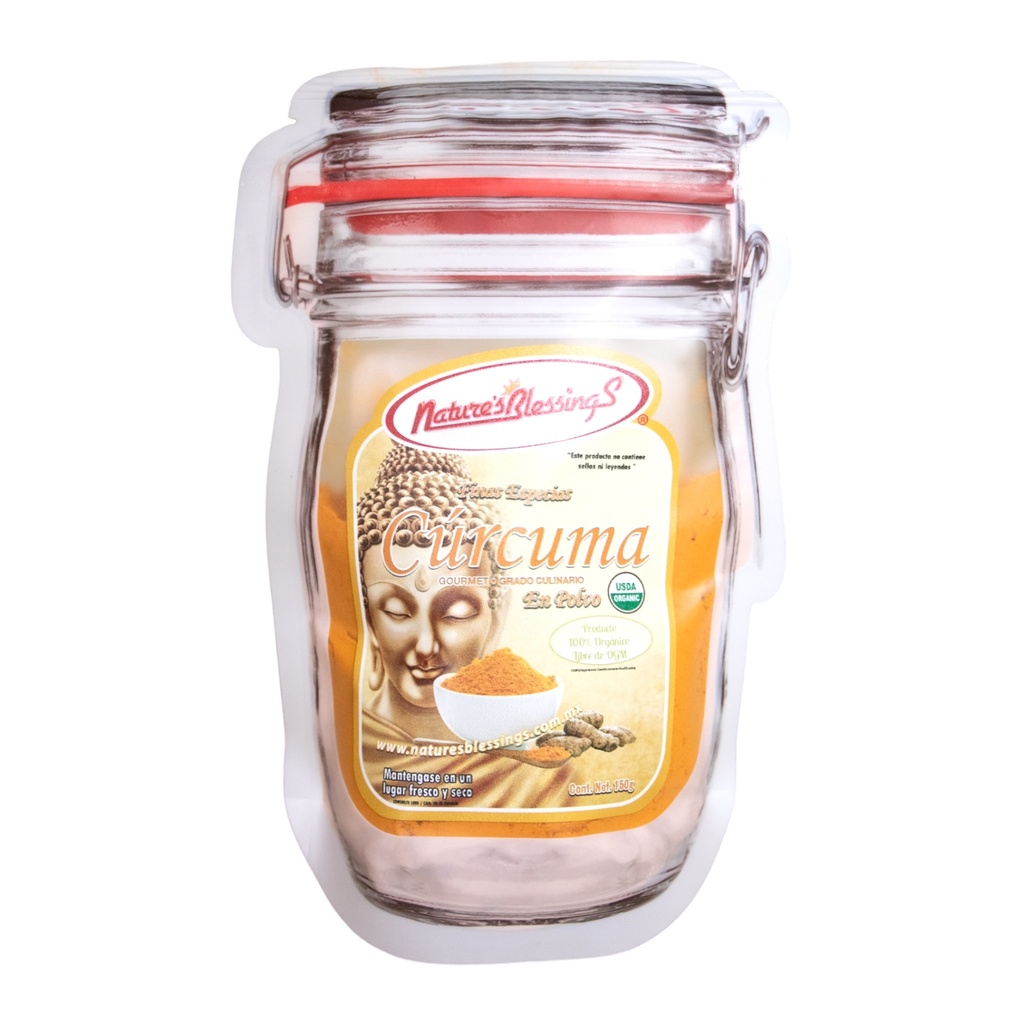 Curcuma Org en Polvo 150 g  (Natures Blessings)