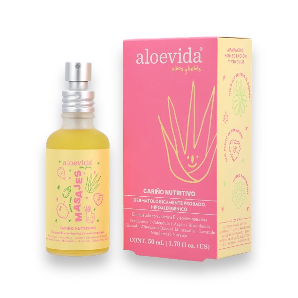 Aceite para Masajes 50ml Aloe Vida