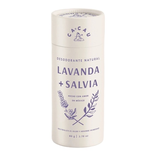 [desolav] Desodorante Lavanda y Salvia 80g (Cacau)