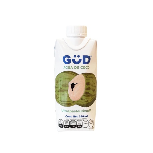 [7501639308275] Agua de Coco Natural 330ml (Gud)