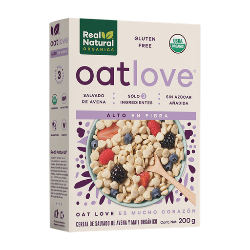 [7503024877489] Cereal de Avena Organico Oat Love 200g (Real Natural)