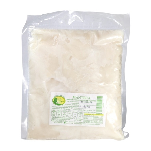 [mantecatroje] Manteca de cerdo Org 500gr (La Troje)