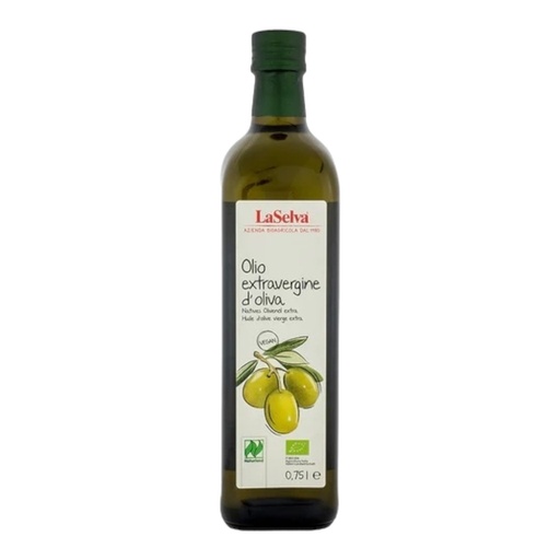 [8018759001270] Aceite de Oliva Extra Virgen Orgánico 750ml (La Selva)