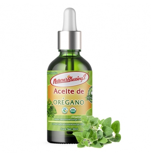 [7503012295103] Aceite de Orégano Silvestre Orgánico 30ml (Natures Blessings)