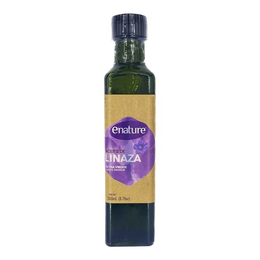 [7503021709615] Aceite de linaza 260ml (Enature)