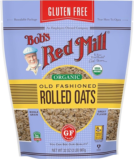 [039978803757] Avena Rolada Regular Gluten Free 907g (Bobs Red Mill)