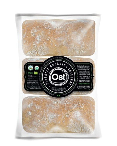 [CIABOST] Ciabatta Orgánica 3Pz (Ost Gourmet) 