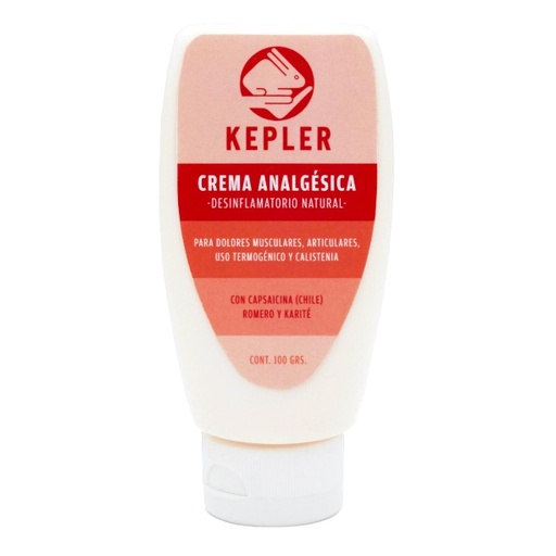 [793573244086] Crema analgésica karite/capsaicina 100ml (Kepler)