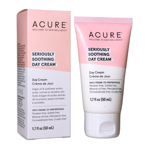 [854049002477] Seriously Soothing Day Cream 50ml (Acure)