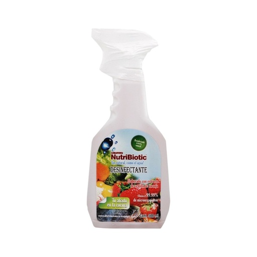 [7503002624104] Desinfectante 1000 ml c/atomizador (Nutribiotic)