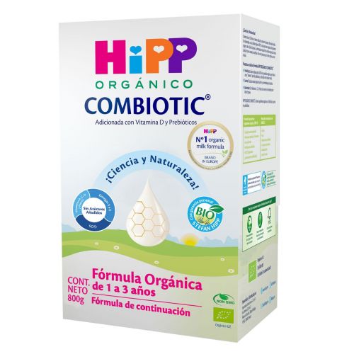 [4062300335608] Formula Org Combiotic 1- 3 años 800 g (HiPP)