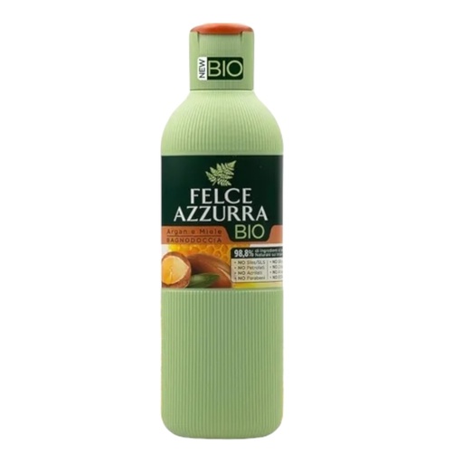 [8001280068188] Gel para ducha Argan y Miel 500ml (Felce Azzurra)