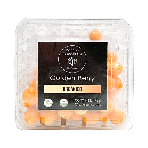 [tepezintla] Golden Berry Orgánico 170 g ( Rancho Tepetzintla)