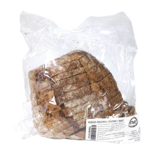 [7500462187576] Hogaza de Centeno y Nuez Orgánica (Ost Gourmet)