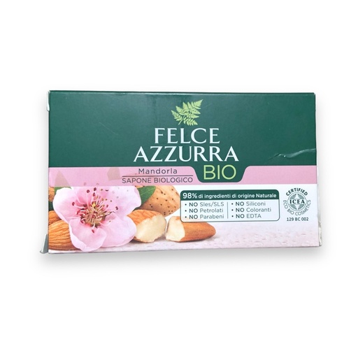 [8001280068300] Jabón de Argán 125g (Felce Azzurra)