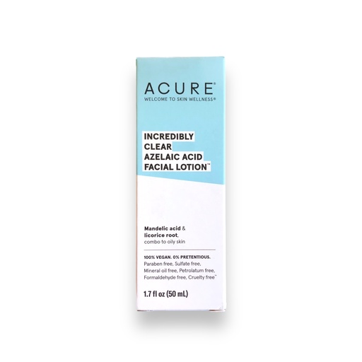 [813424024077] Loción Facial de Ácido Azelaico para acné 50ml (Acure)