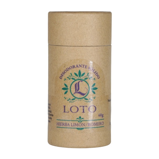 [LOTOROMERO] Loto Desodorante Limon Romero 60g (Weesdom)