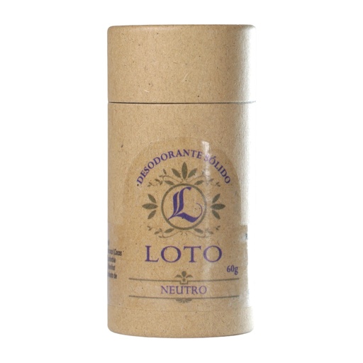 [LOTONEUTRO] Loto Desodorante Neutro 60g (Weesdom)