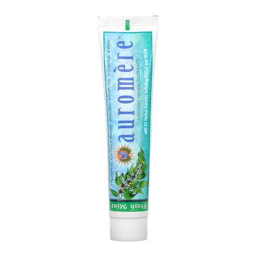 [027275200041] Pasta Dental Ayurveda Menta Fresca 101g (Auromére)