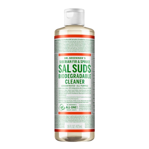 [018787766316] Sal Suds limpiador Biodegradable 473 ml (Dr Bronner)