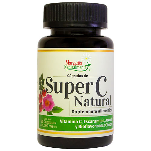 [7503015365353] Super C Natural 60caps (Margarita Naturalmente)