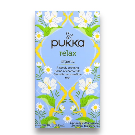 [850835000030] Té Relax 20sobres (Pukka)