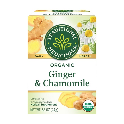 [TéJengibreManz] Té de Jengibre C/ Manzanilla 16 sobres (Traditional Medicinal)