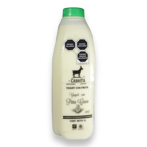 [7503009134507] Yogurt cabra Piña Coco 1 litro (La Cabrita)