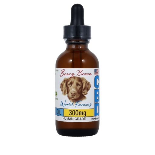 [850005929529] Aceite para perros con CBD 300 mg (Beary Brown)  